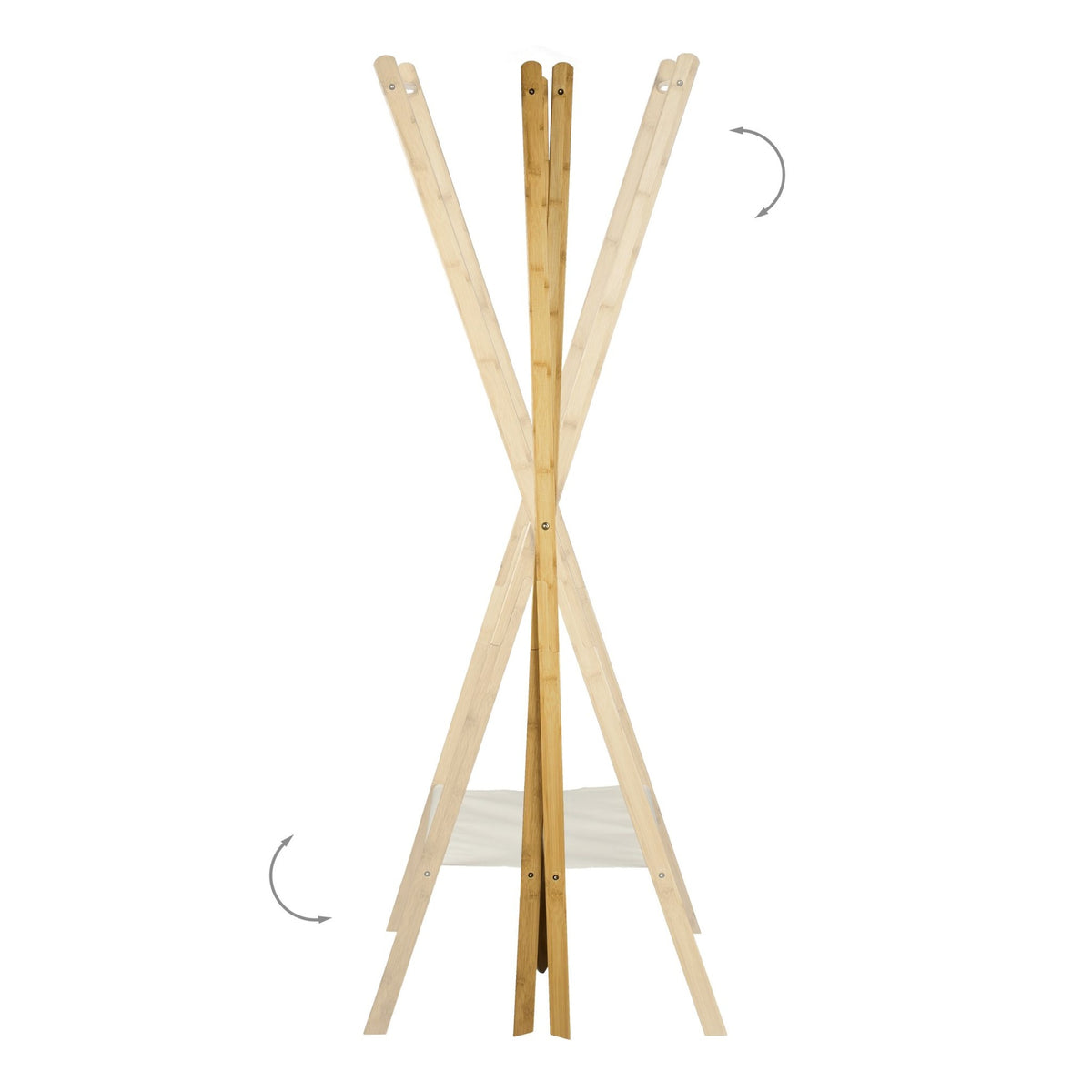 Bamboo Clothes Stand
