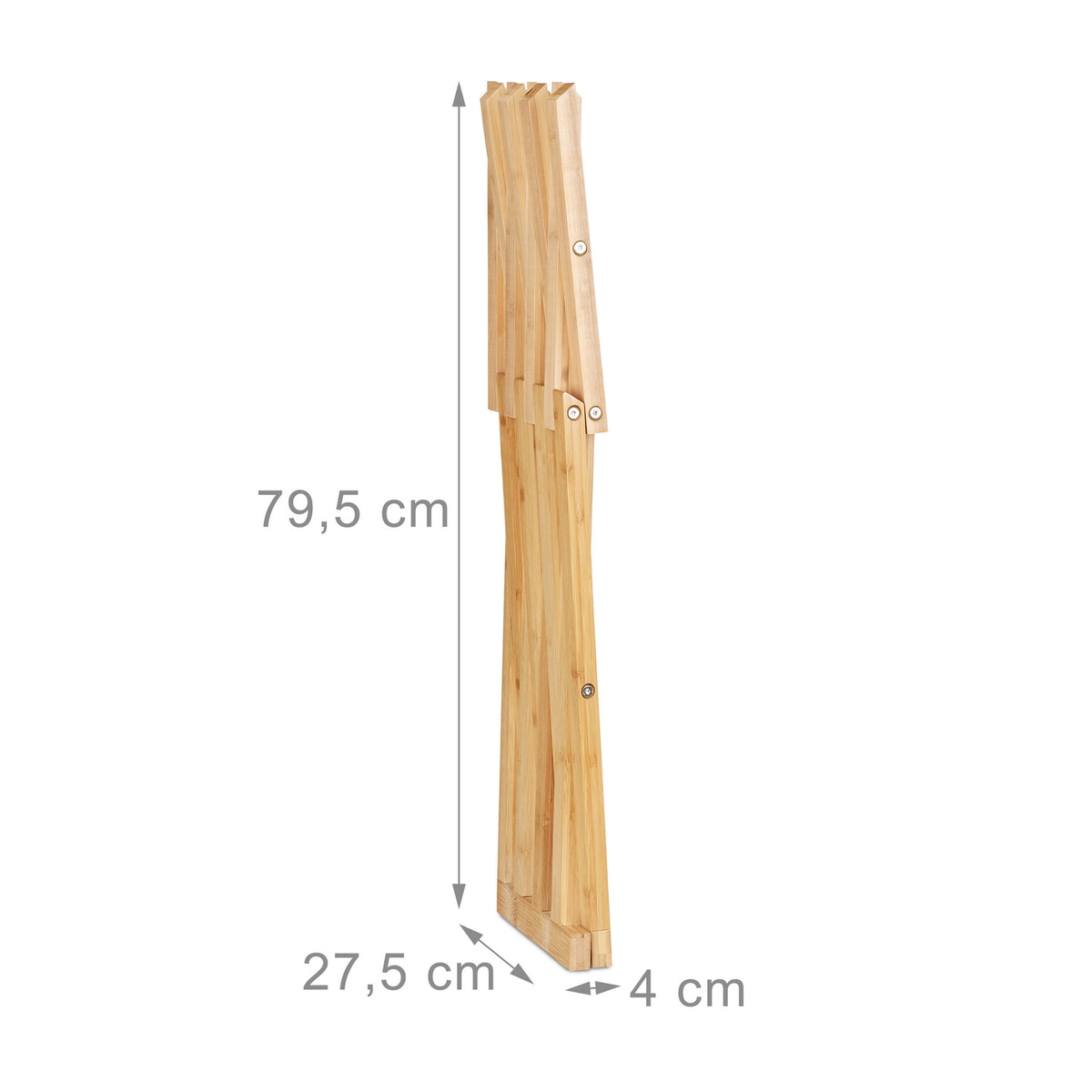 Bamboo Folding Stool – Compact, Versatile, Indoor/Outdoor Use