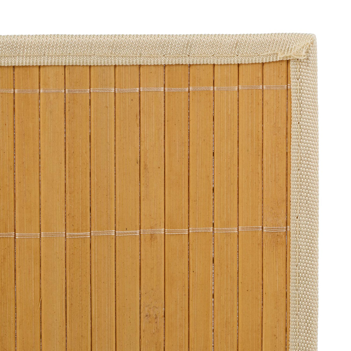 Bamboo Polyester Placemats Set of 6 with Coasters
