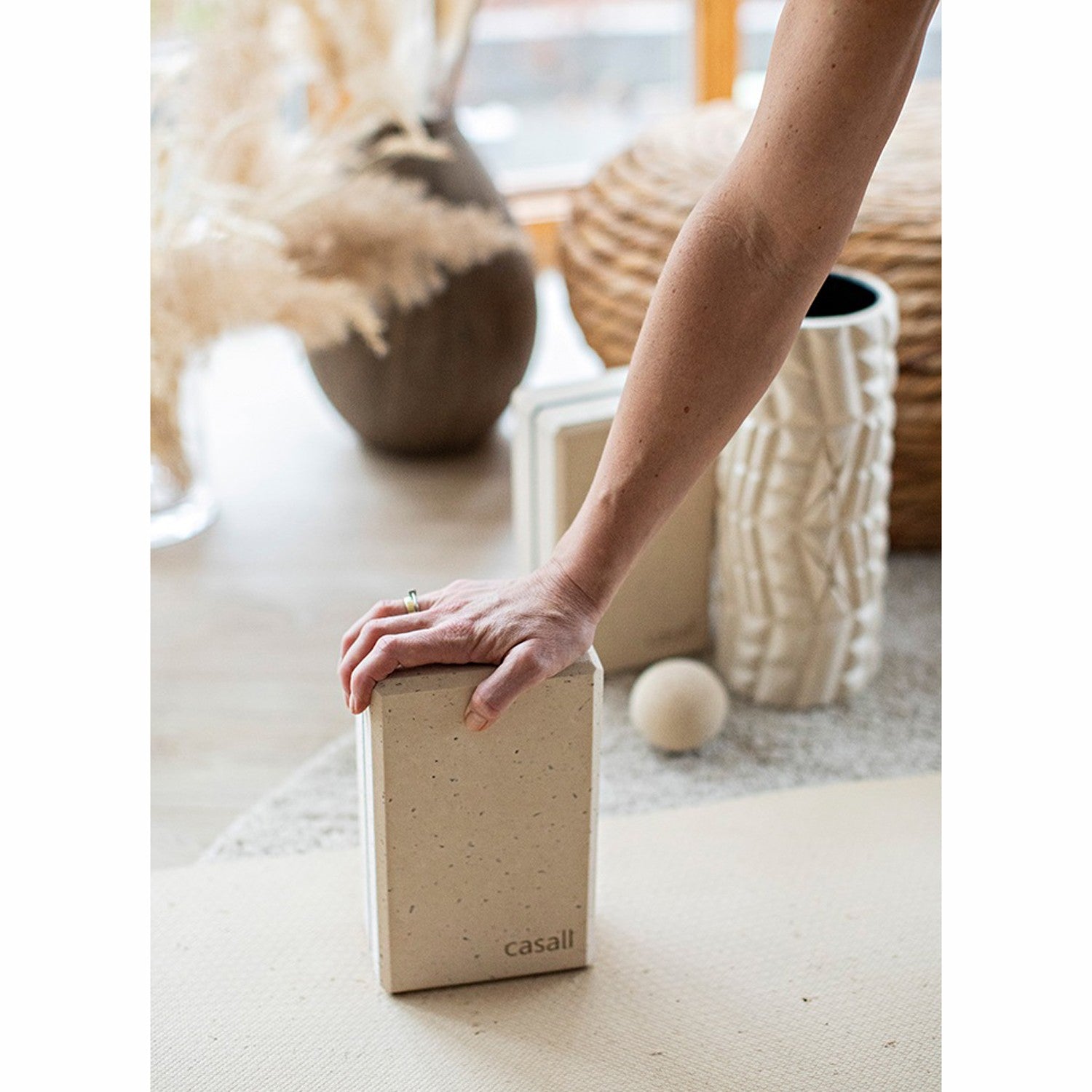 Bamboo Yoga Block – Eco-Friendly, Natural Material