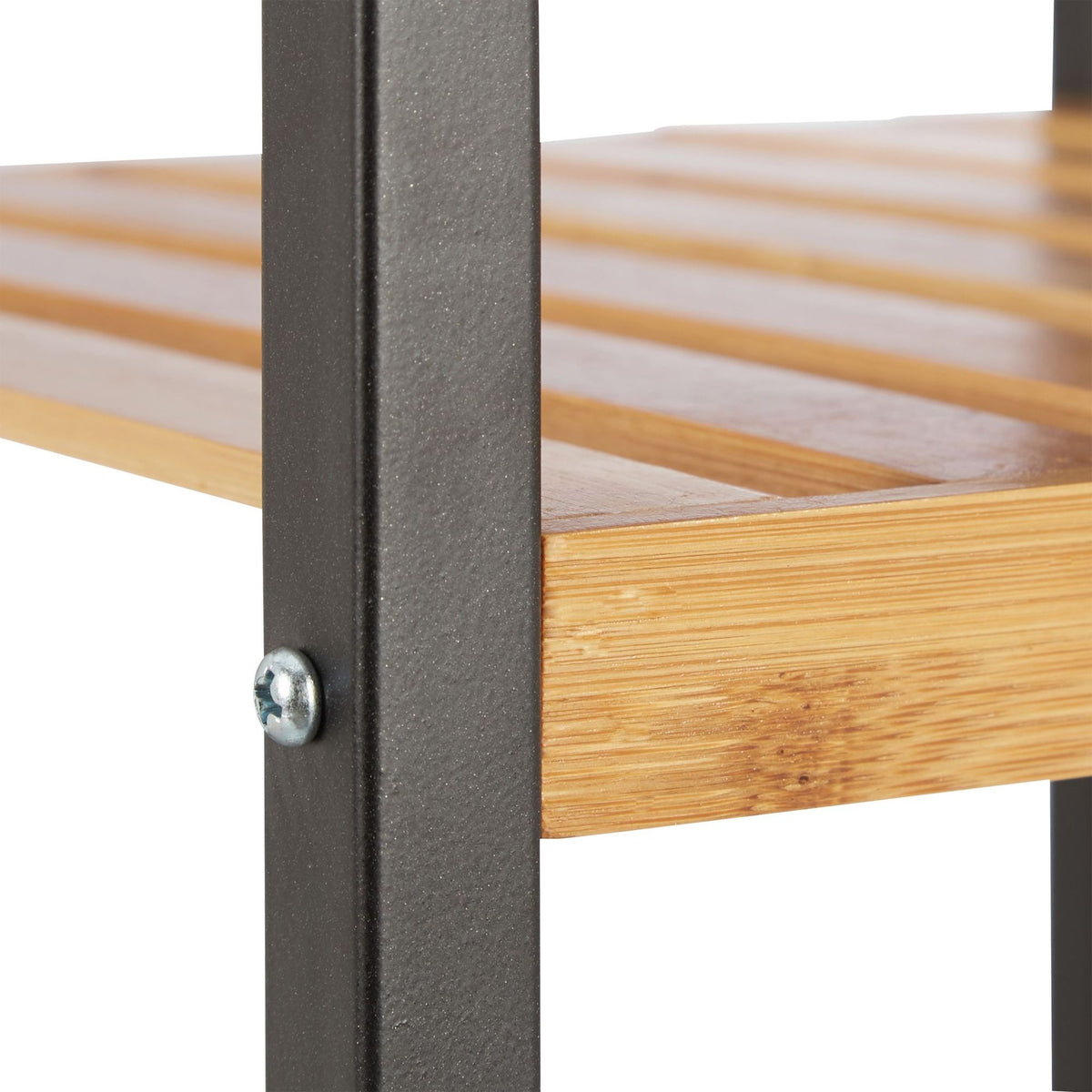 Bamboo and Steel Shelf