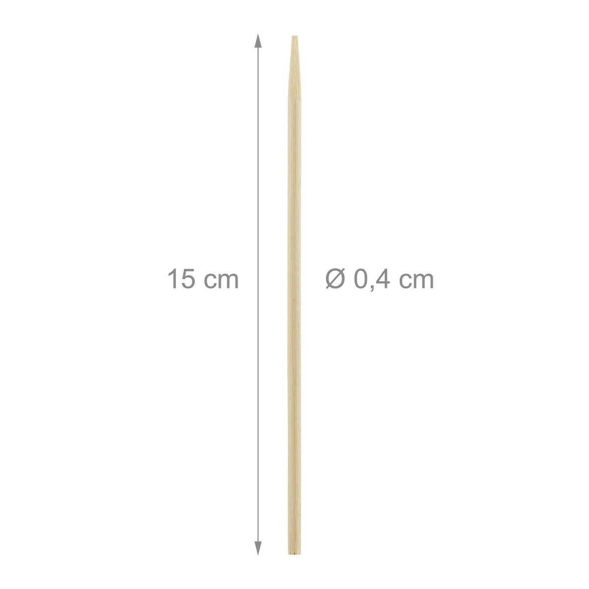 Bamboo cake sticks - 1000 pcs