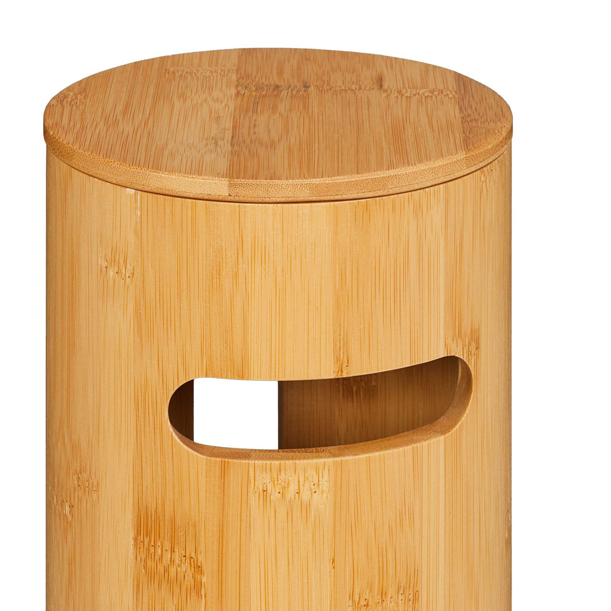 Bamboo for toilet roll storage