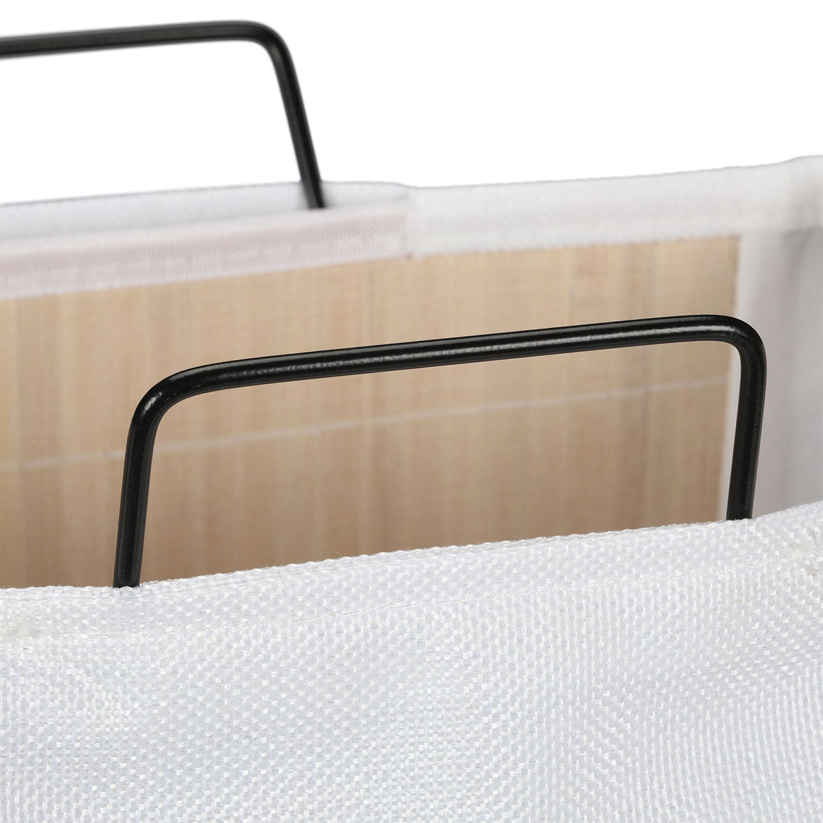 Bamboo laundry basket
