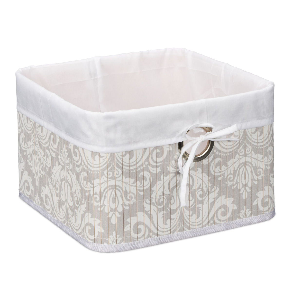 Bamboo storage basket