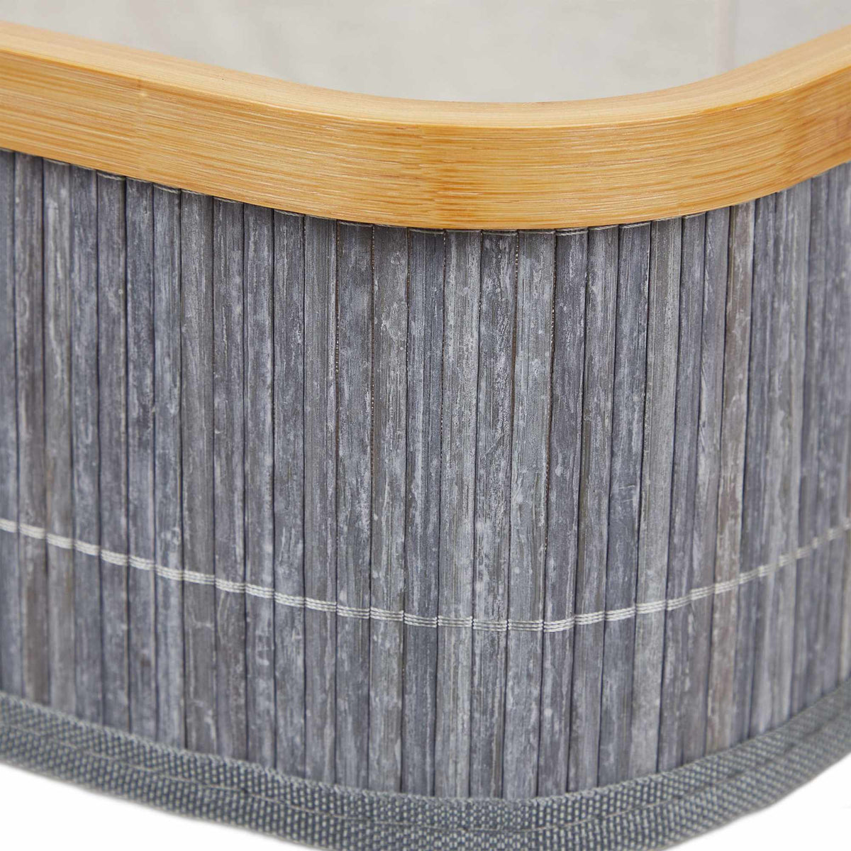 Bamboo storage baskets set of 3