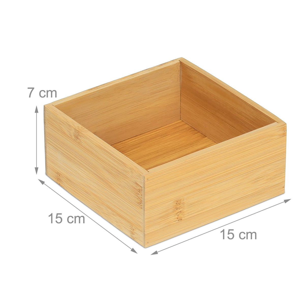 Bamboo storage box