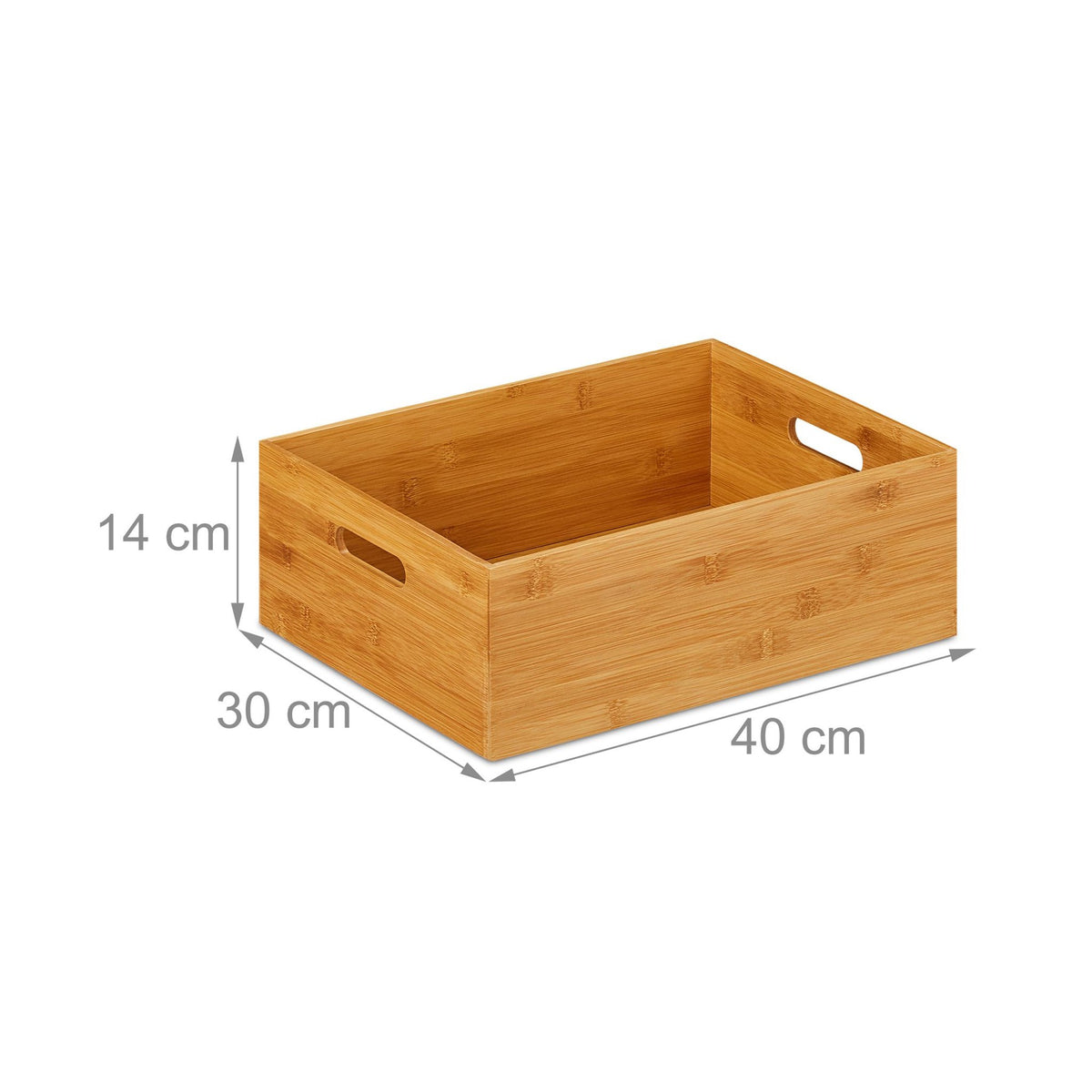 Bamboo storage box