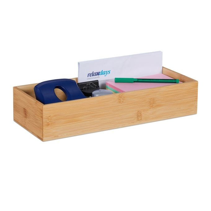 Bamboo storage box