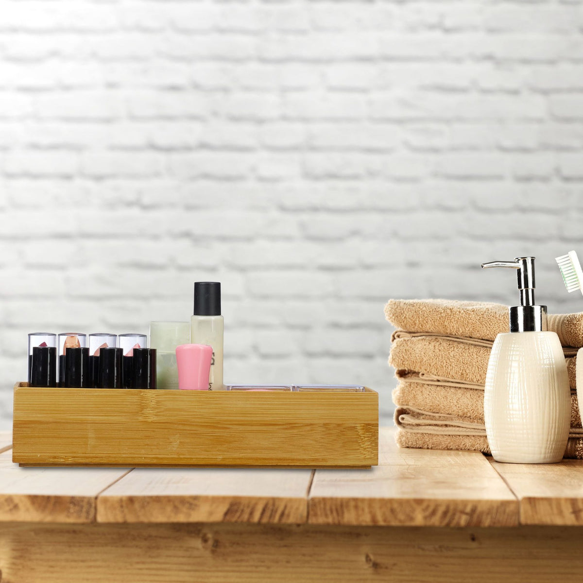 Bamboo storage box