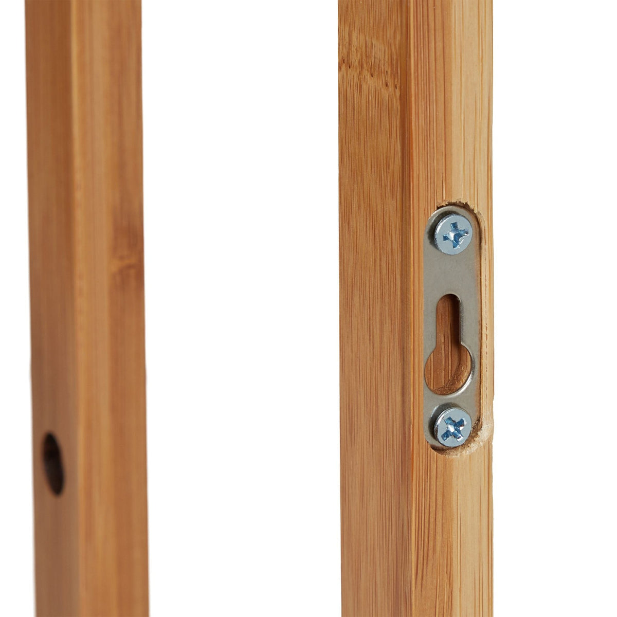 Bamboo wall shelf