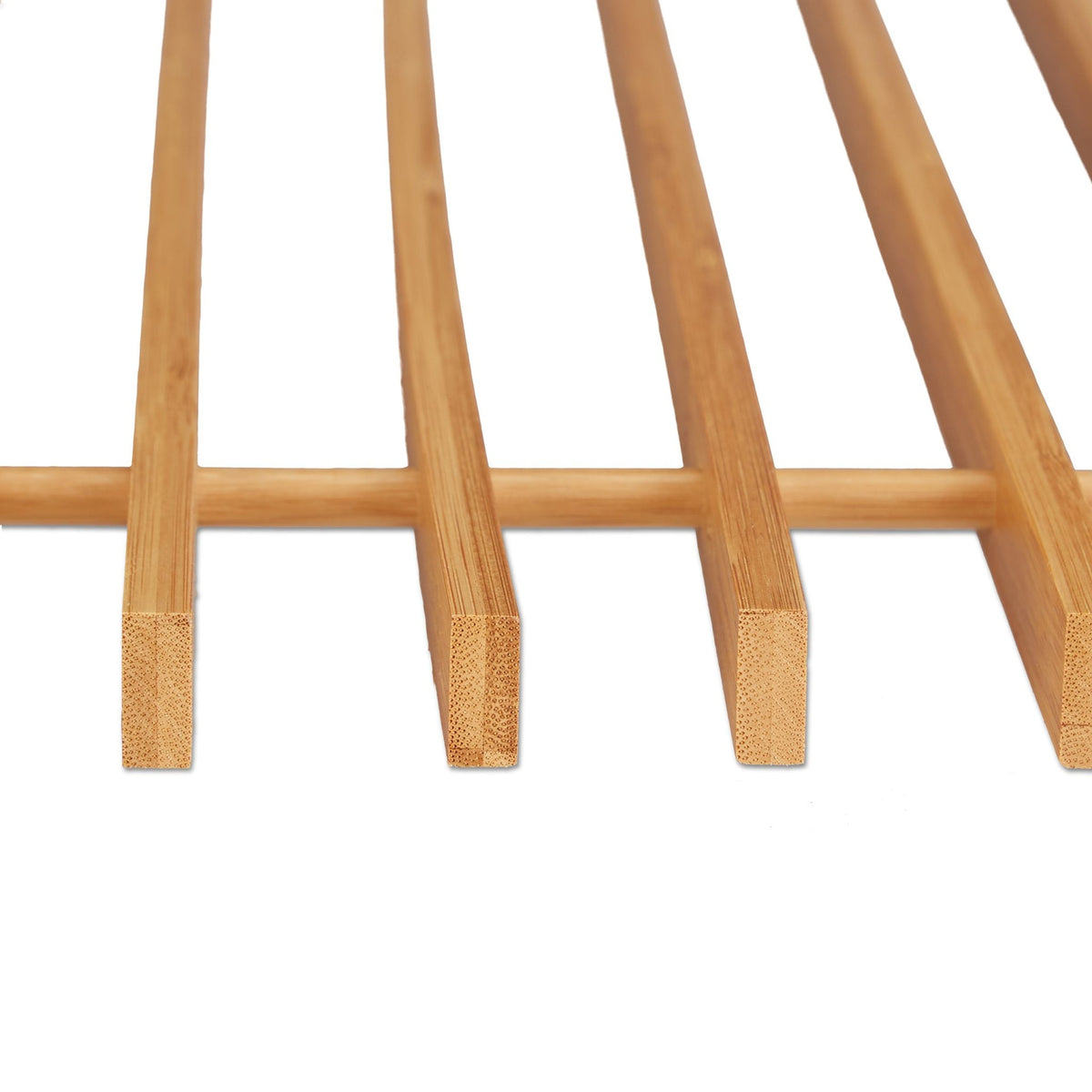 Bamboo wall shelf