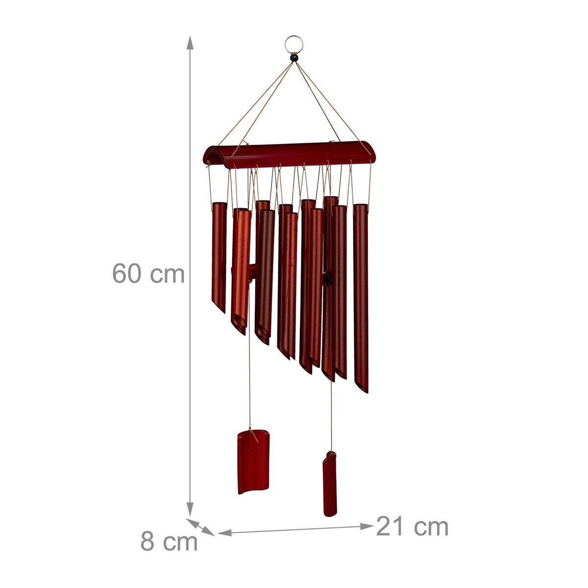 Bamboo wind chimes