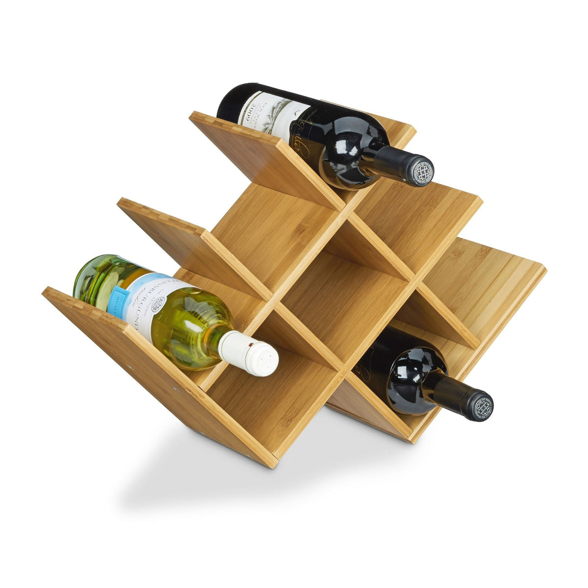 Bamboo wine rack