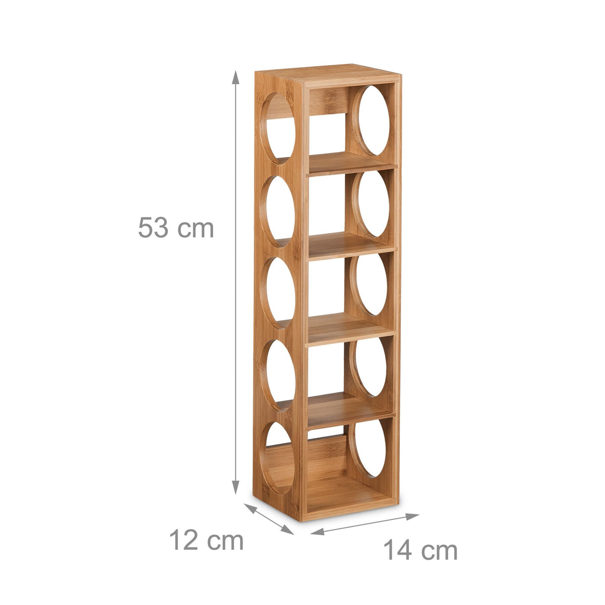 Bamboo wine rack - set of 2