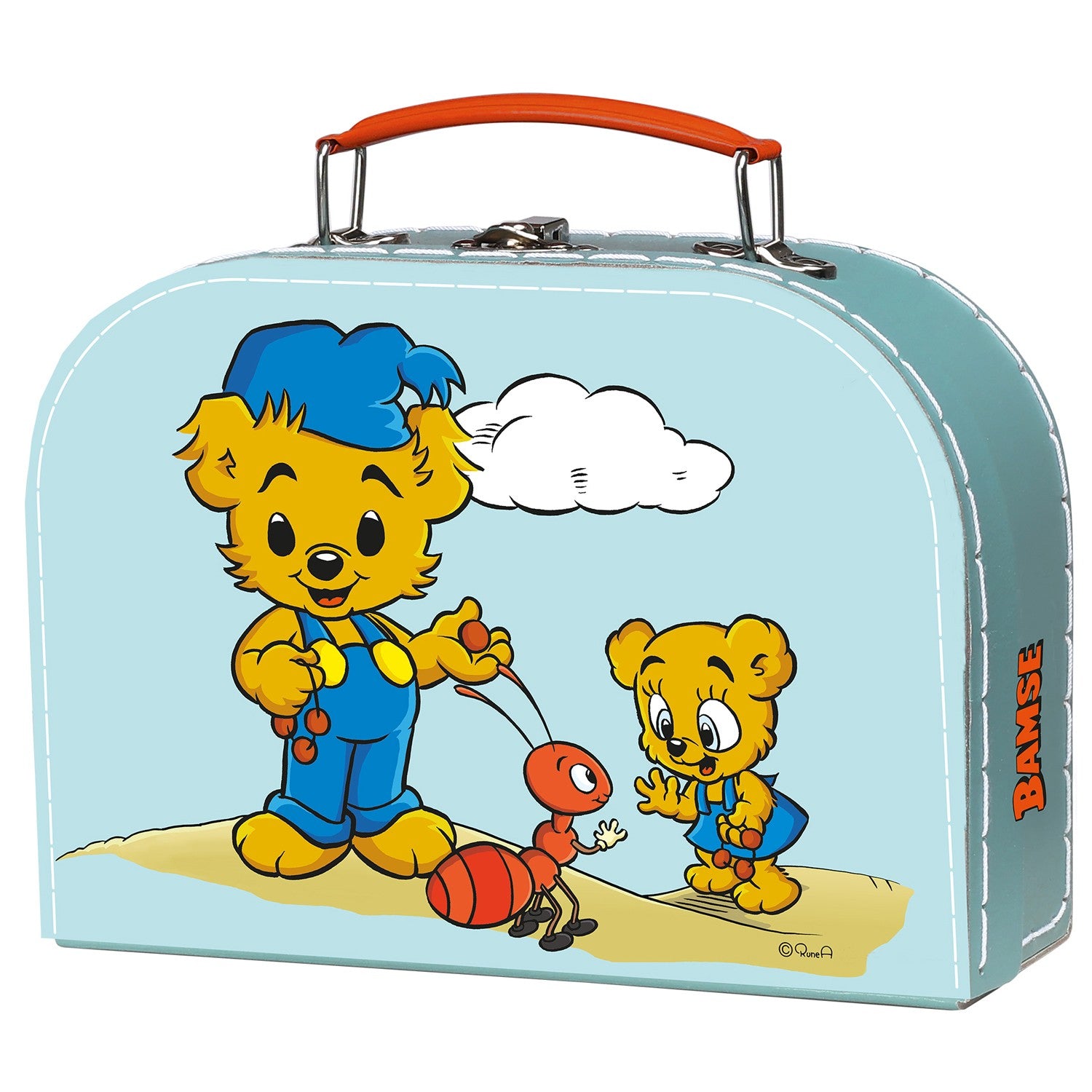 Bamse Cardboard bag Turquoise