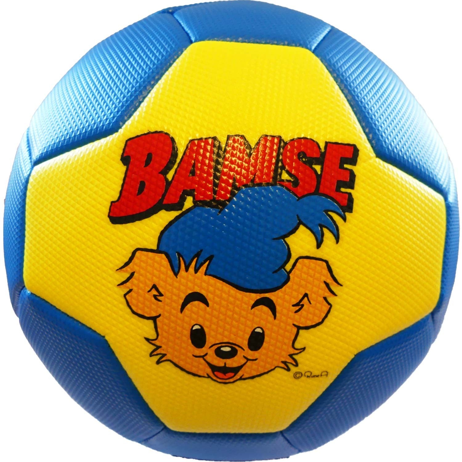 Bamse Football size 3, Blue/Yellow