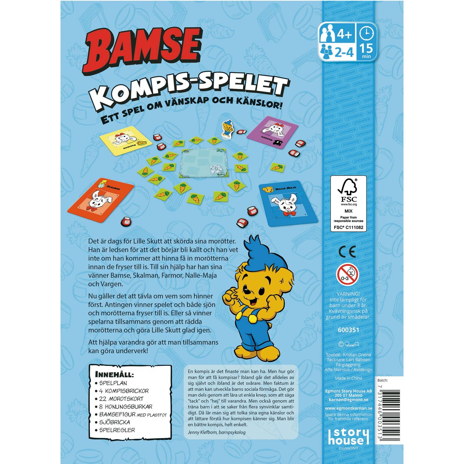 Bamse Kompis game