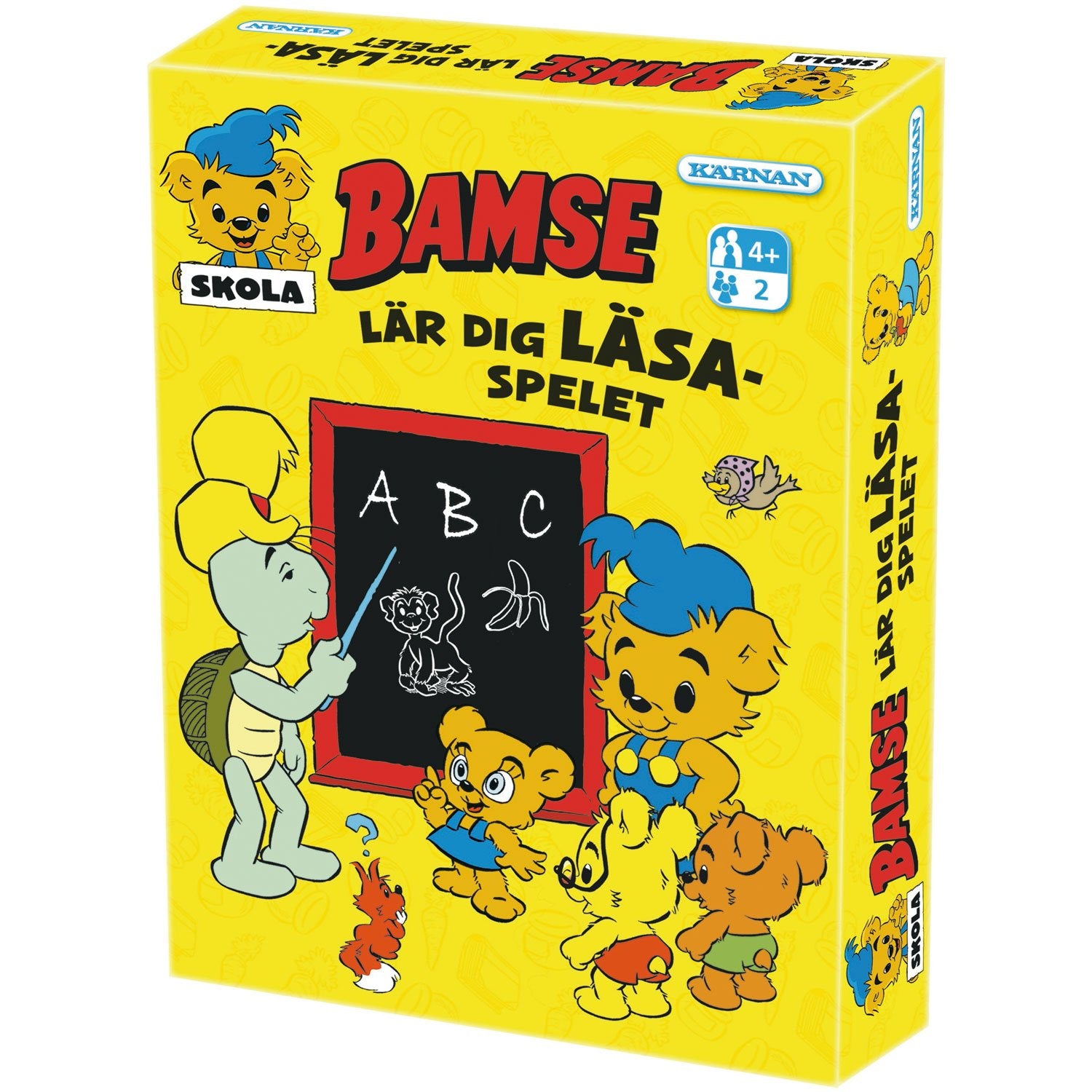 Bamse Learn to read game