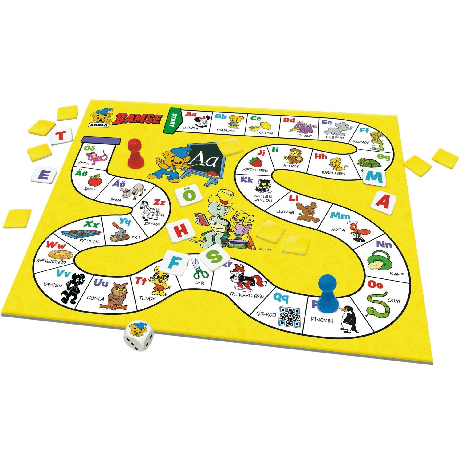 Bamse Learn to read game