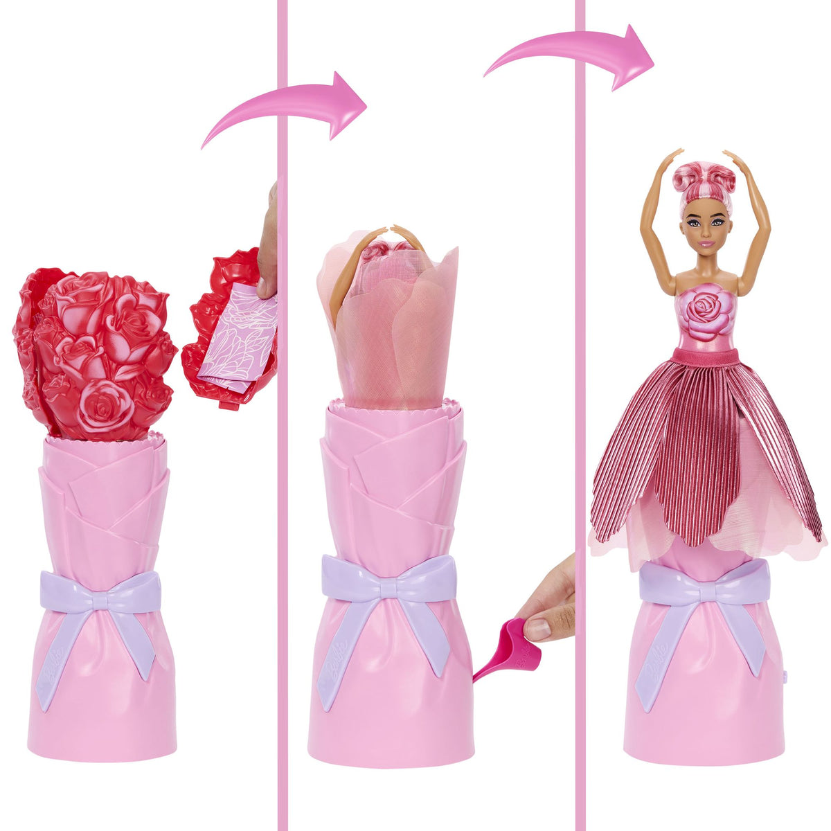 Barbie Flower Surprise Doll with Color Change Feature