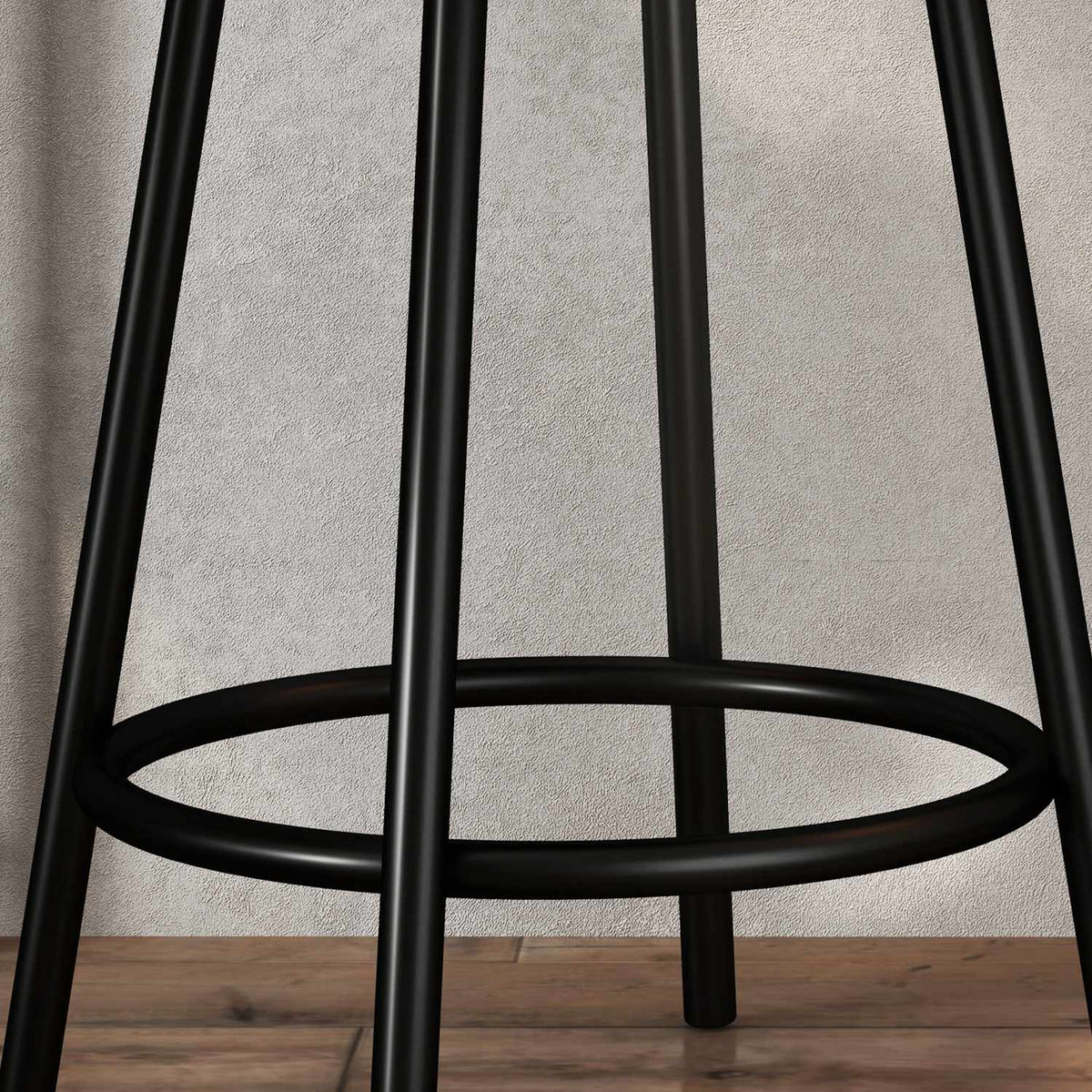 Bar table with bar stool set, 3 pieces. Bar Table Set with Kitchen Table 3 Shelves 2 Bar Chairs Modern Style Dining Room Kitchen Steel Oak