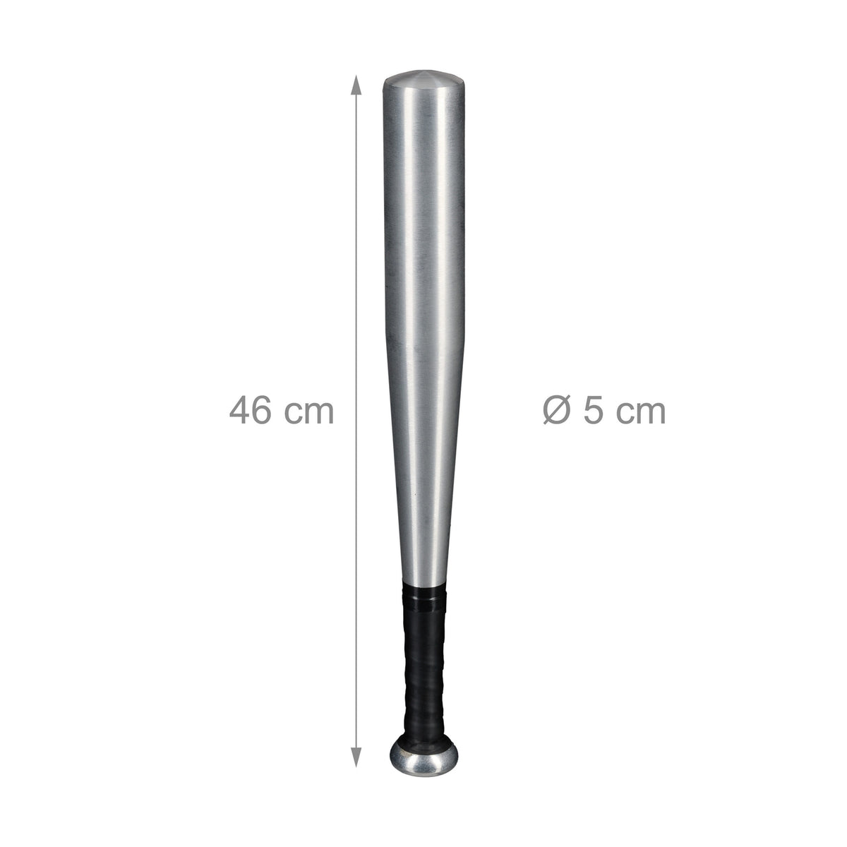 Baseball Bat 18"" Aluminum, Lightweight for Beginners