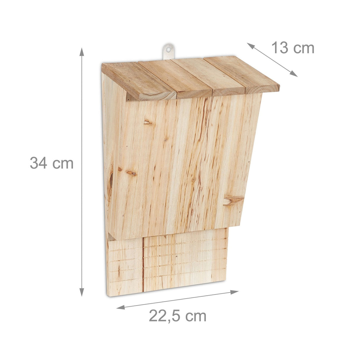 Bat Boxes, Wooden, 4 Pack – Shelter for Bats