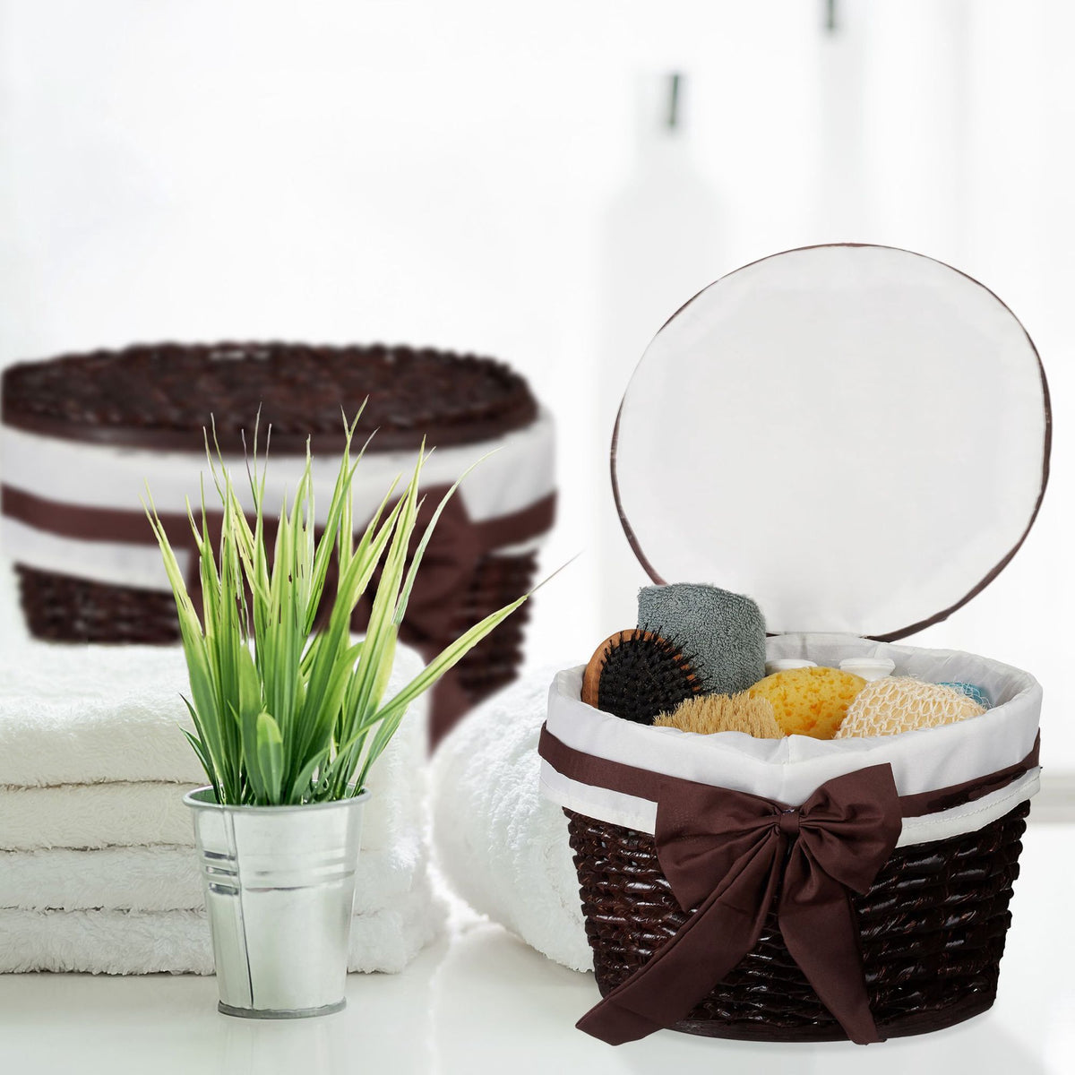 Bath basket set of 2
