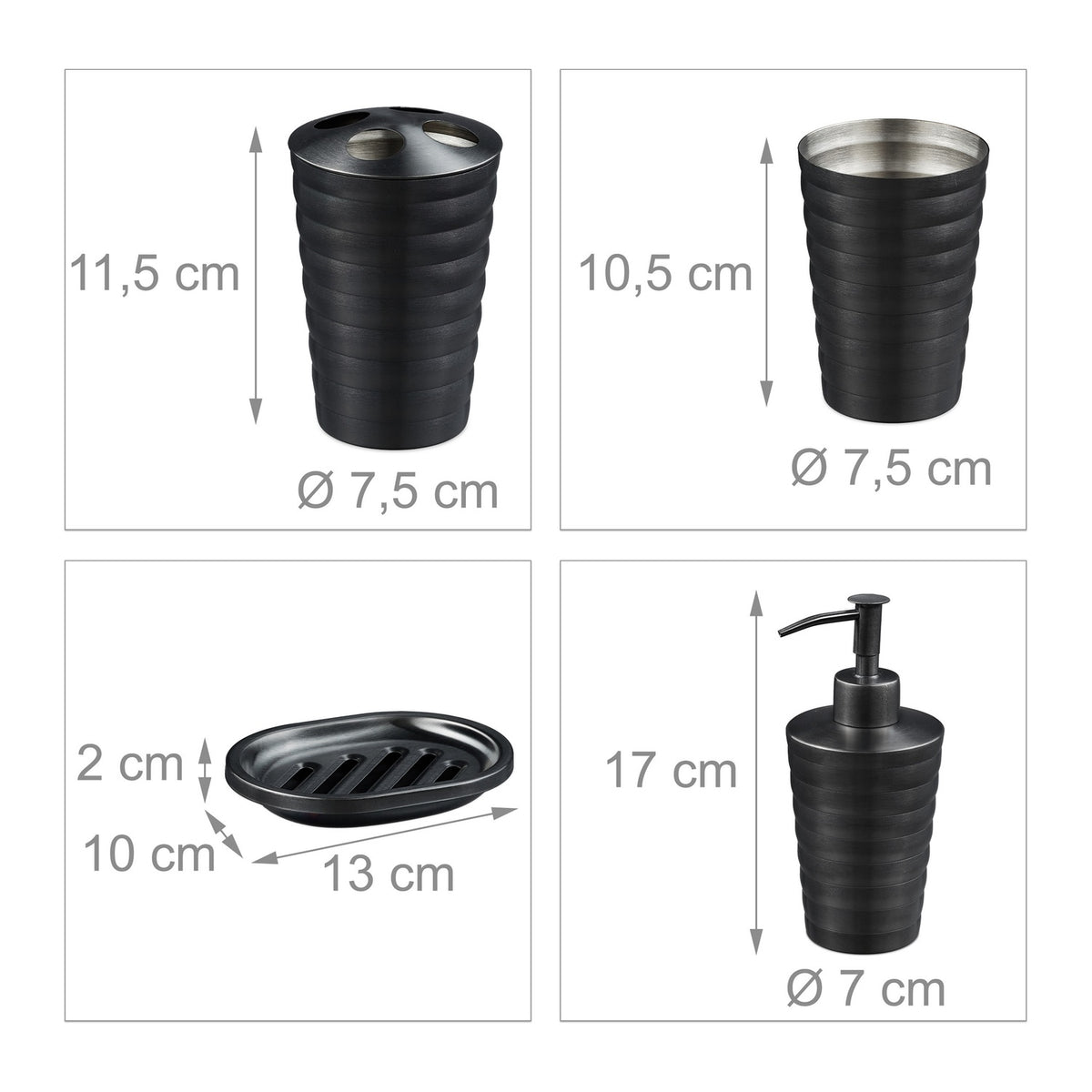 Bathroom set 4 parts