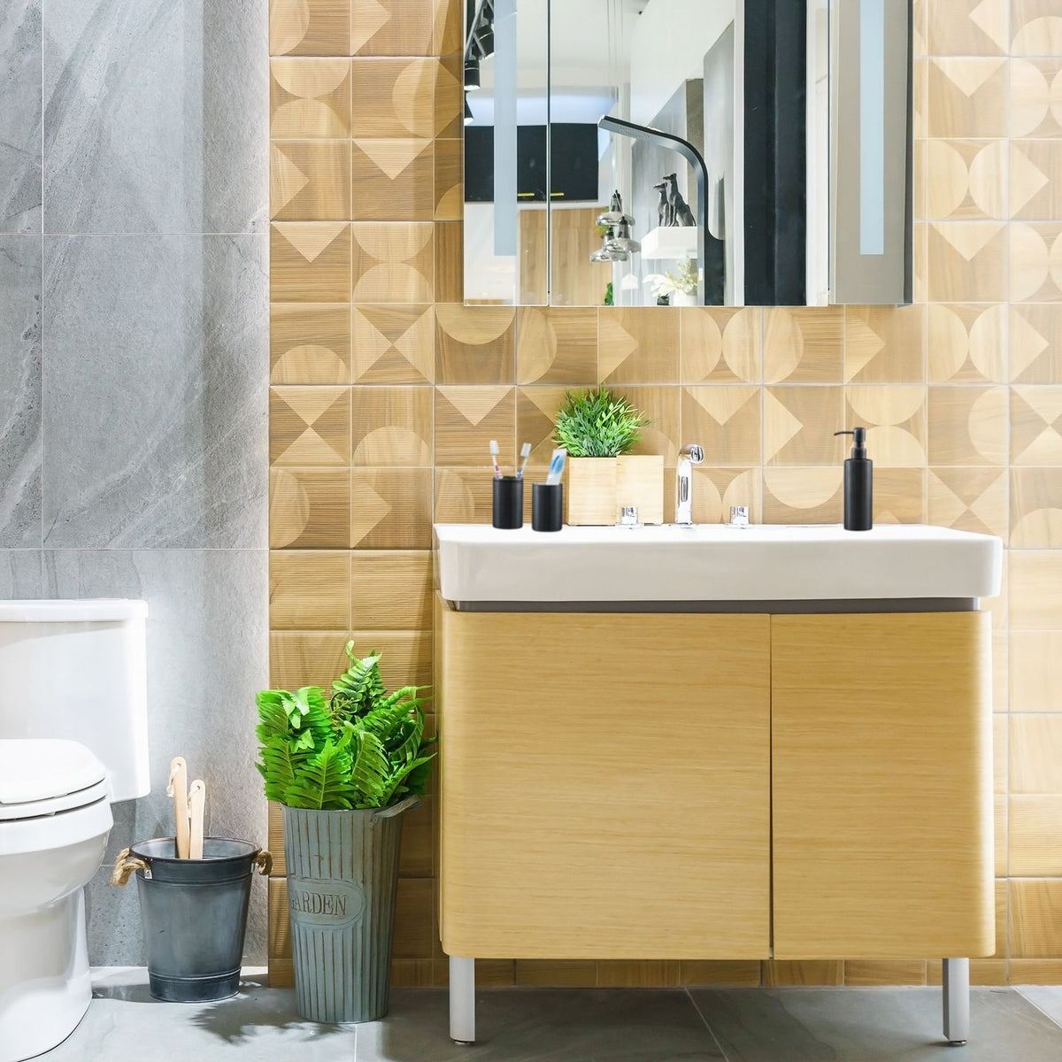 Bathroom set 4 parts