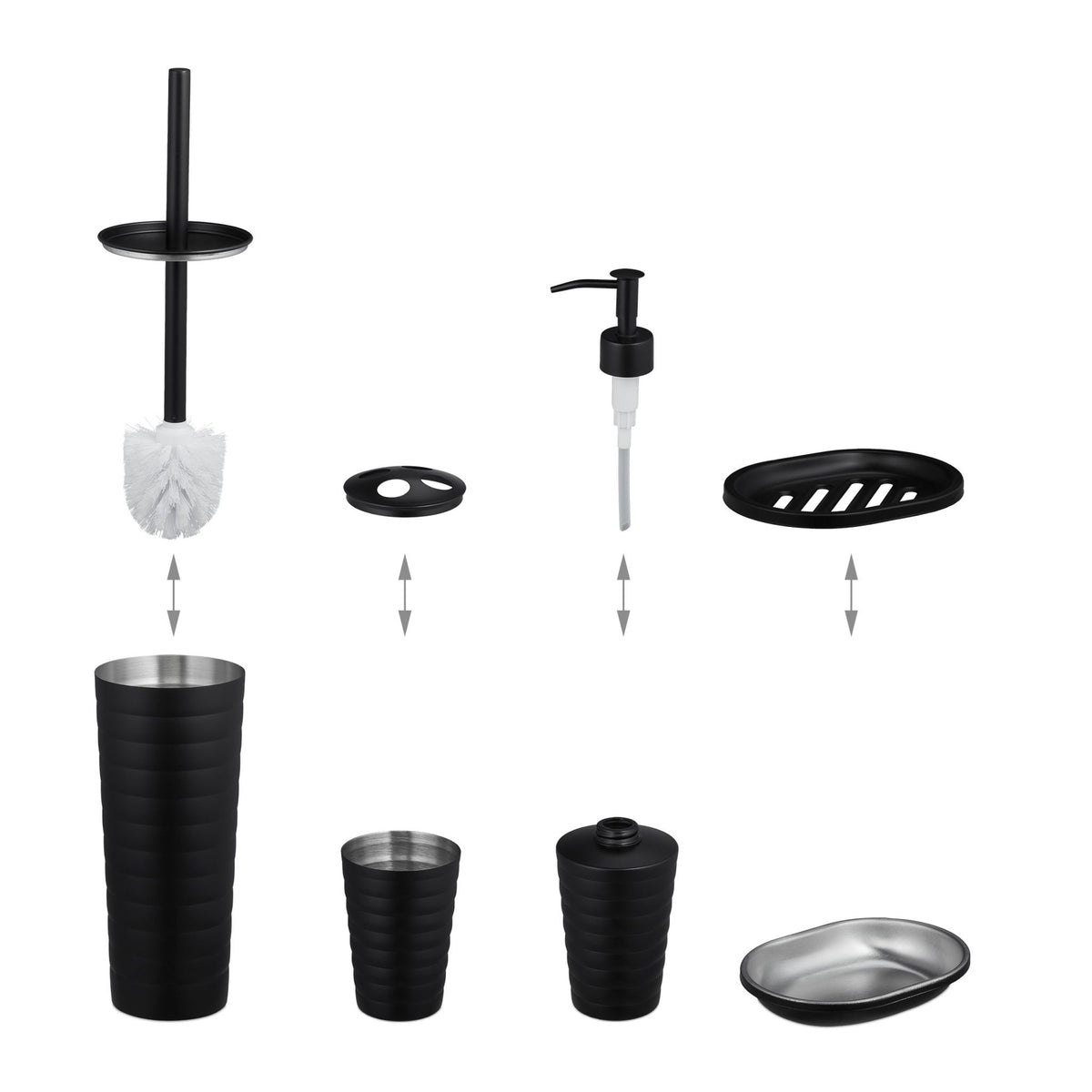 Bathroom set 5 parts