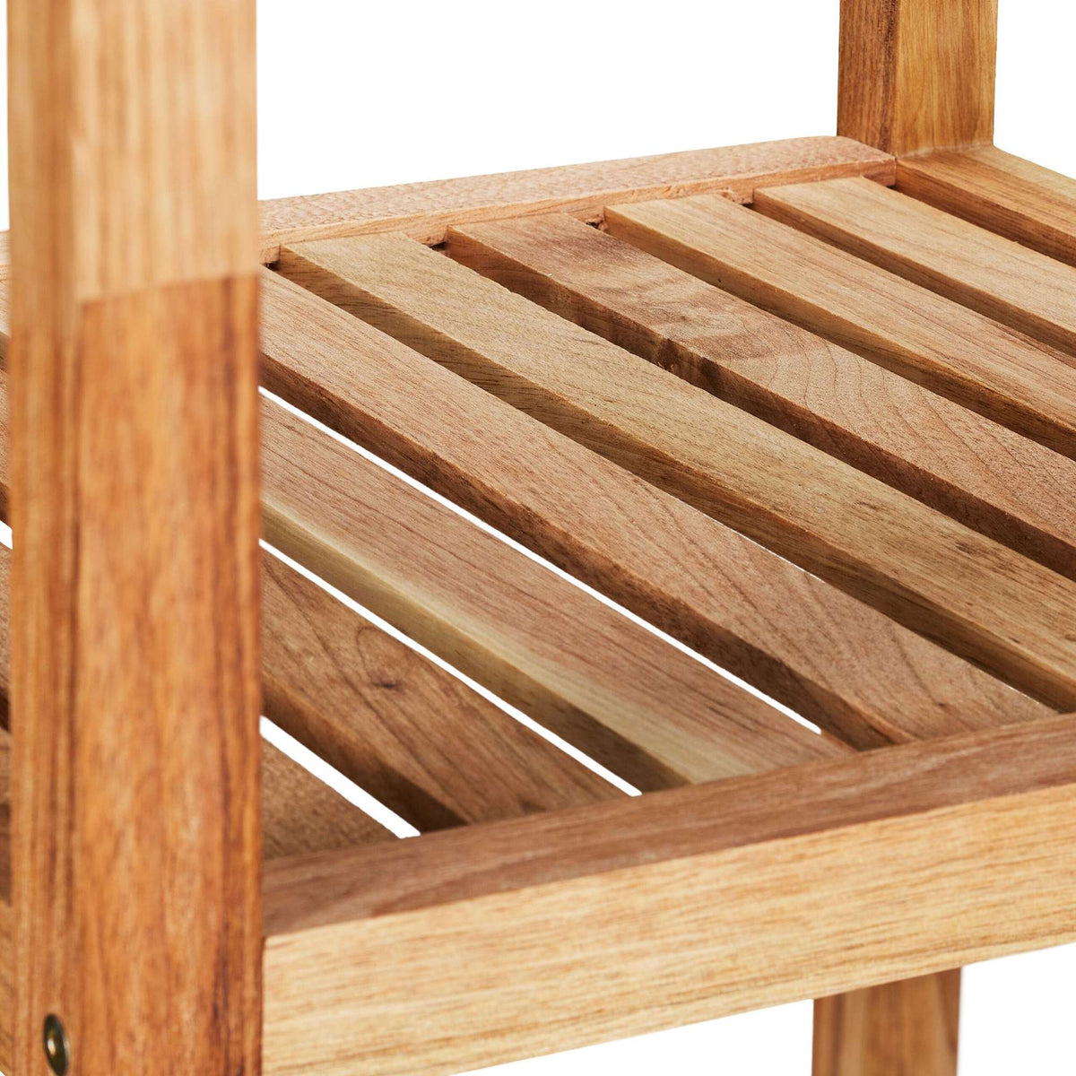 Bathroom shelf Walnut 3 shelves