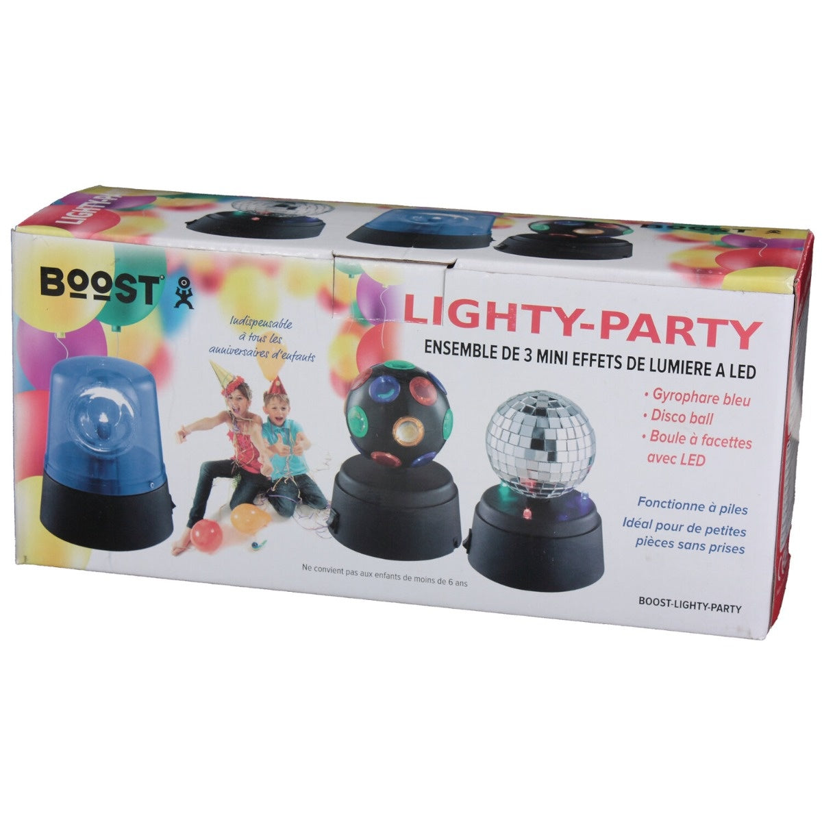 Battery-Powered RGB Party Light Set – Portable & Indoor/Outdoor
