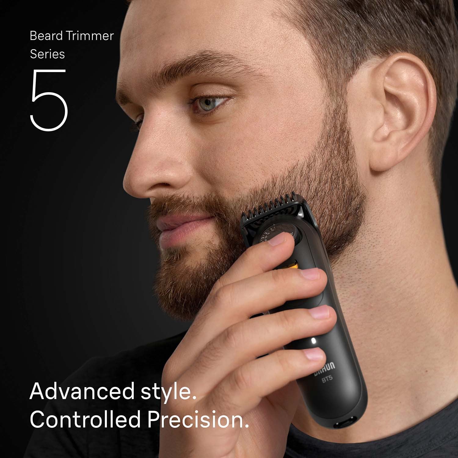 Beard Trimmer with 4 Attachments, Waterproof, 120 Min Run Time