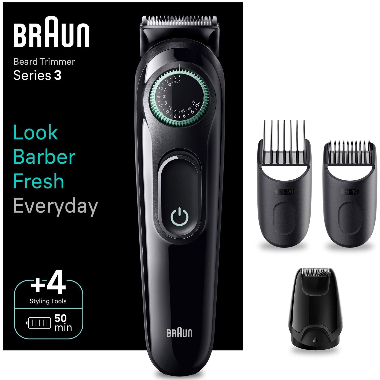 Beard trimmer BT3421 4 styling accessories
