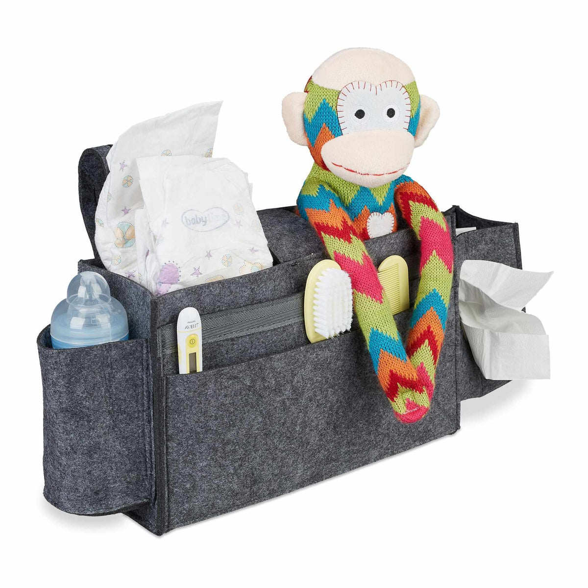 Bed bag for loft bed made of felt