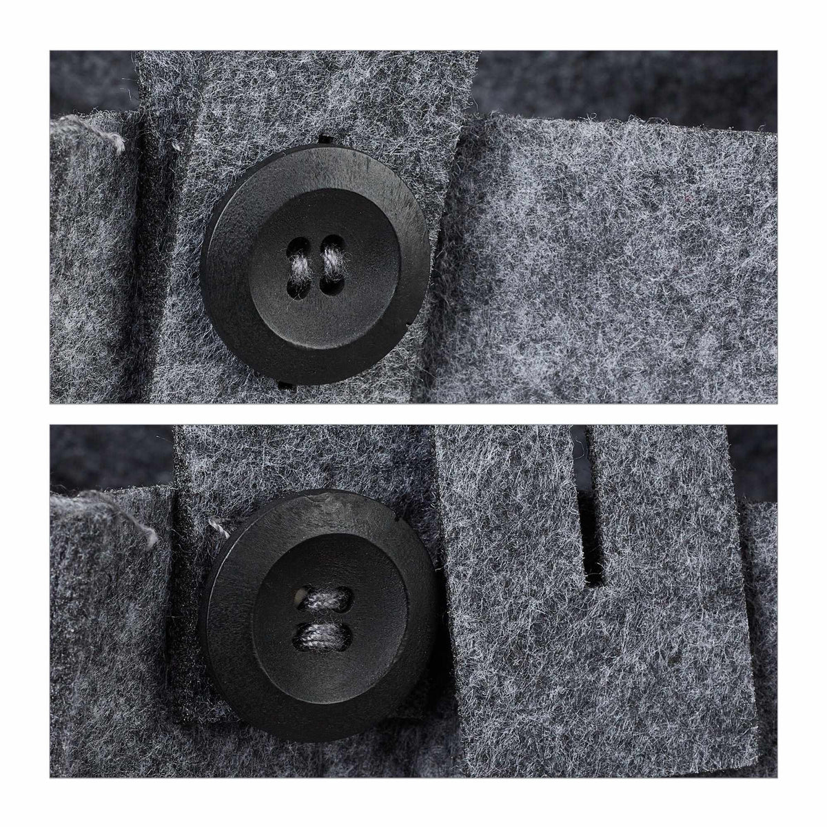 Bed bag for loft bed made of felt