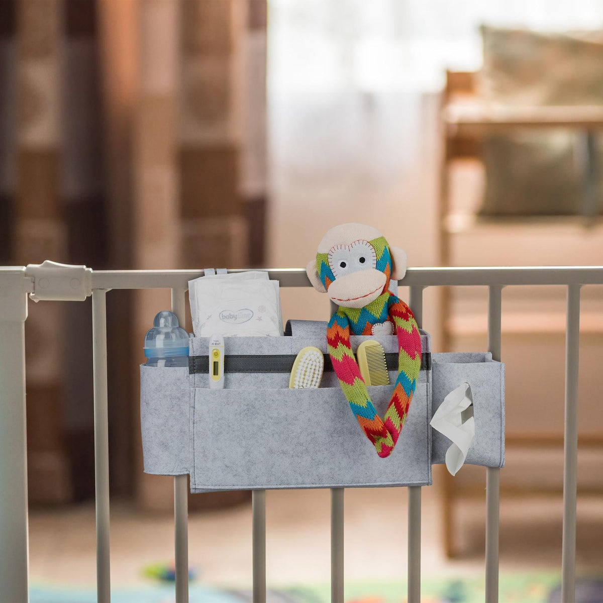 Bed bag for loft bed made of felt