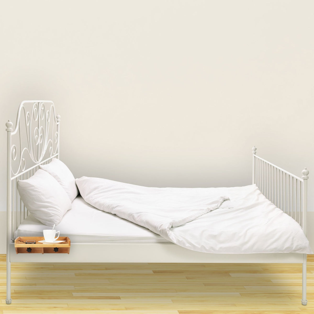 Bedside table in bamboo