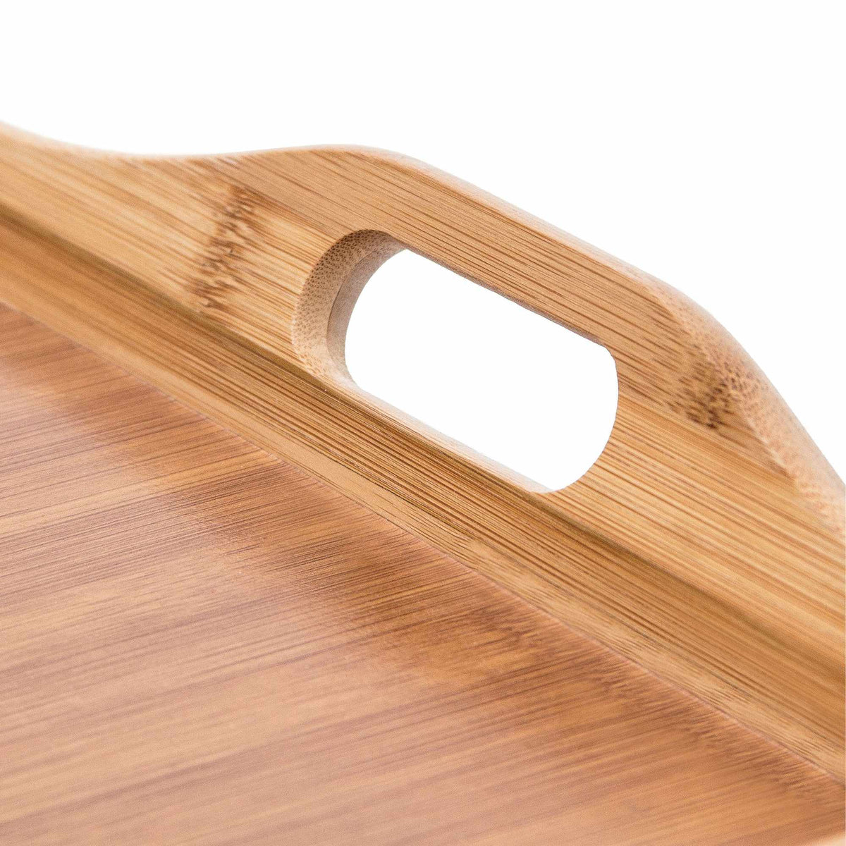 Bed tray in lacquered bamboo