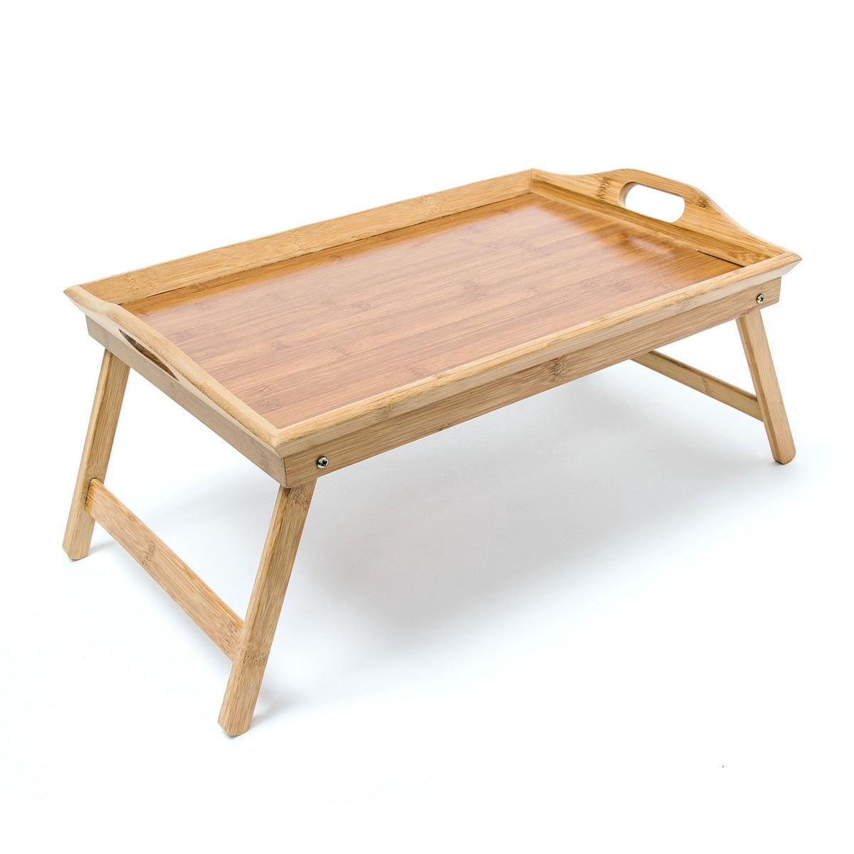 Bed tray in lacquered bamboo