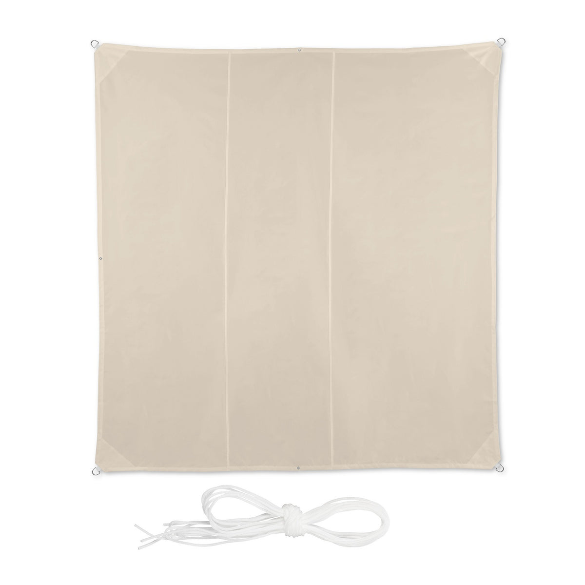 Beige UV-Protection Shade Sail for Patio & Balcony