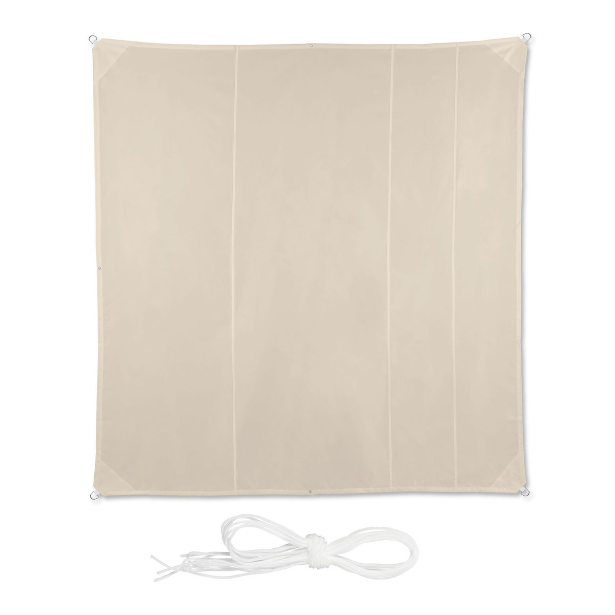 Beige UV-Protection Shade Sail for Patio & Balcony