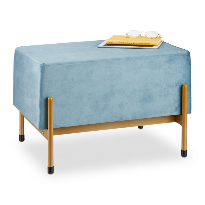Bench in velvet
