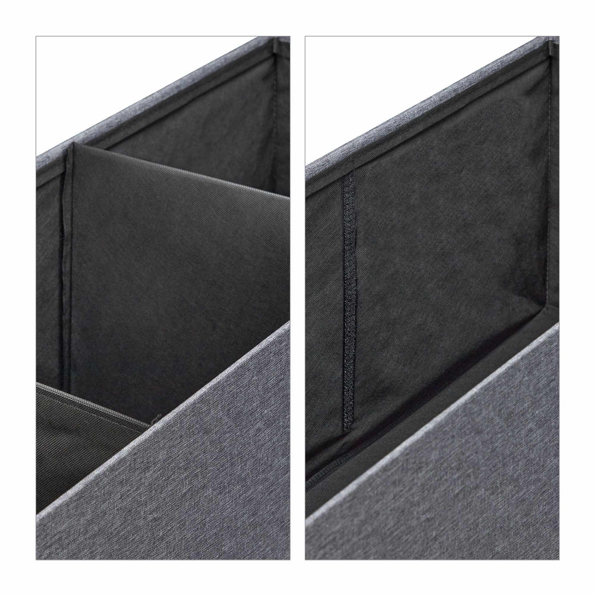 Bench with 3 compartments