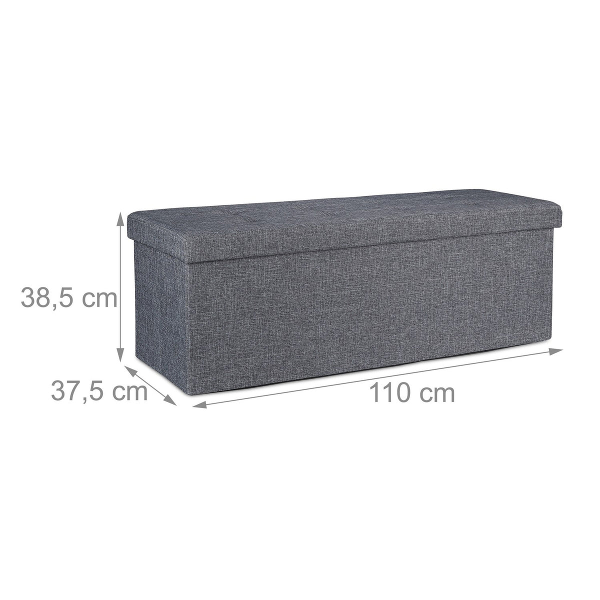 Bench with partition grid