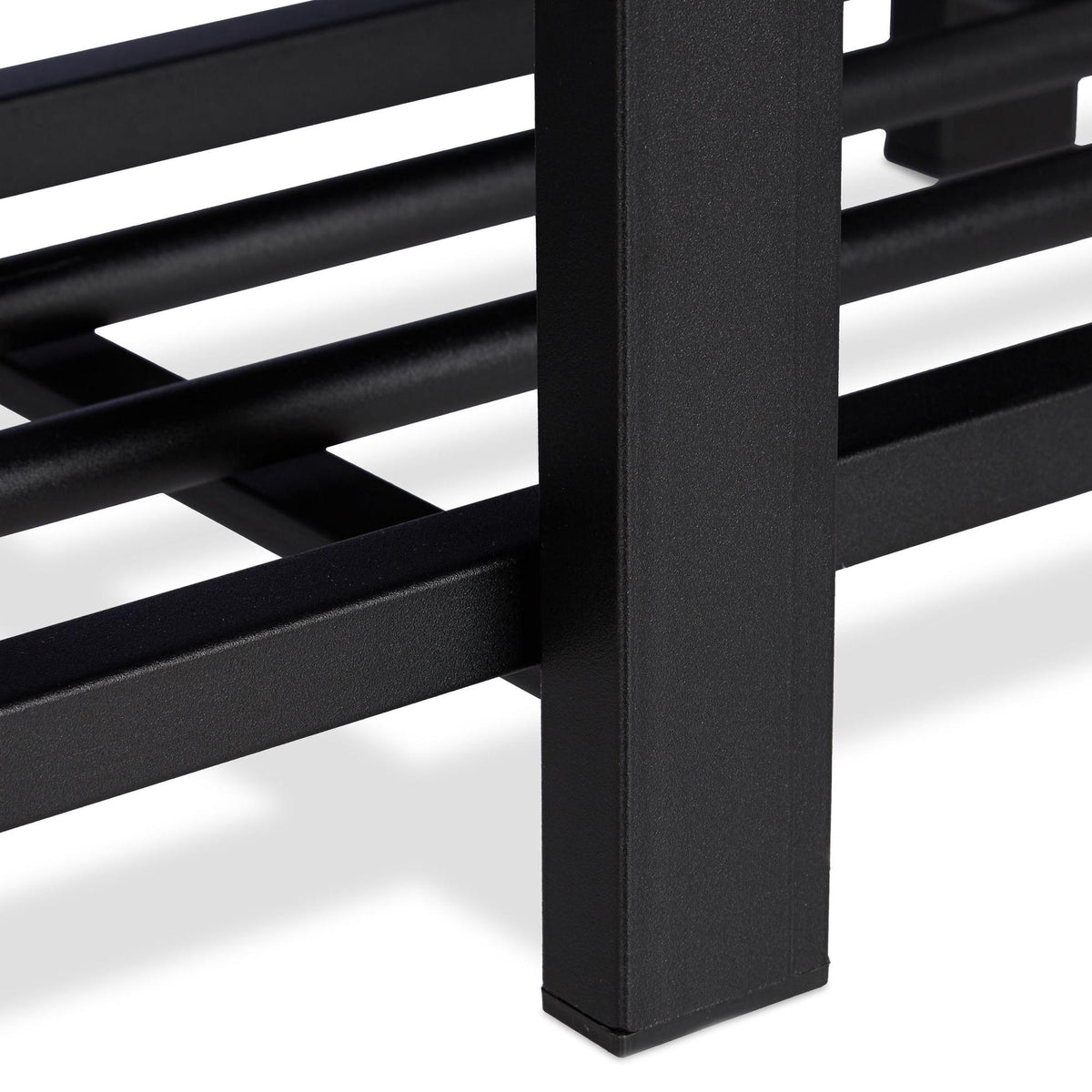 Bench with shoe storage and stool