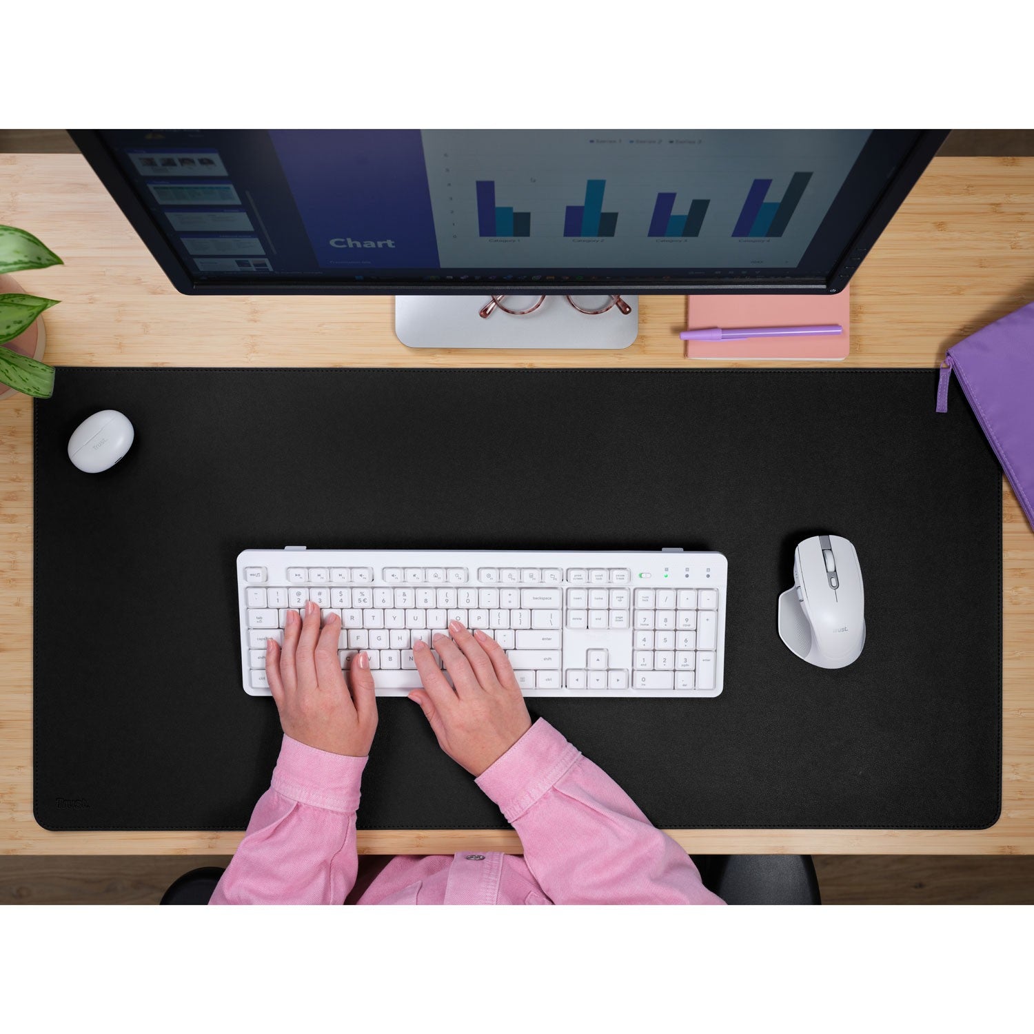 Benya XXL Desk Mat Black