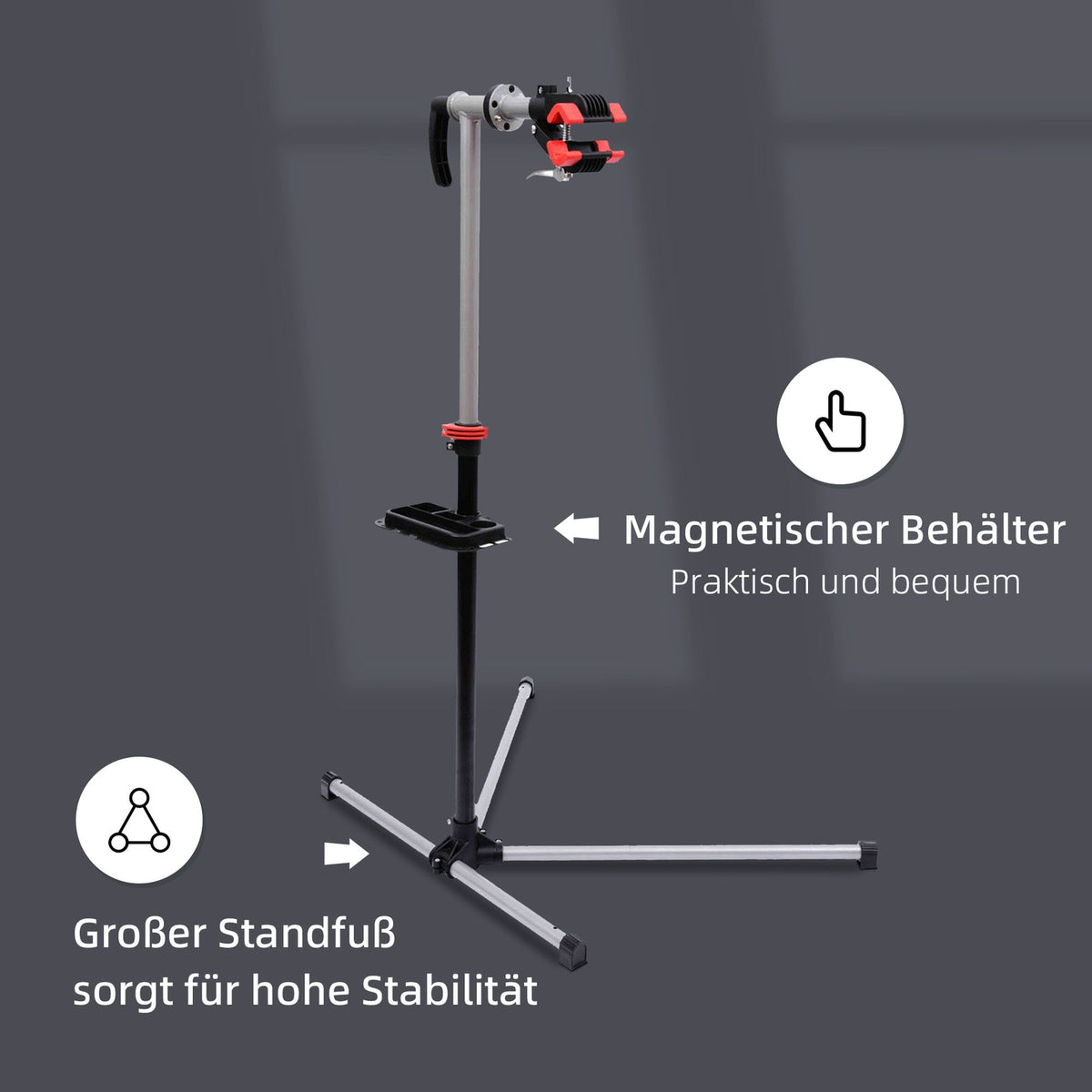 Bicycle Assembly Stand Repair Stand Assembly Stand With Tool Tray
